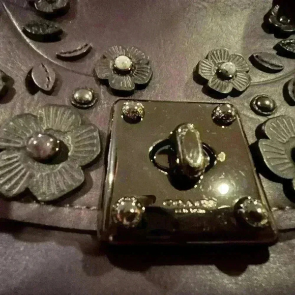 SALE!  SALE!  Coach Limited Edition Color Drifter Top Handle With Willow Floral - Picture 4 of 11